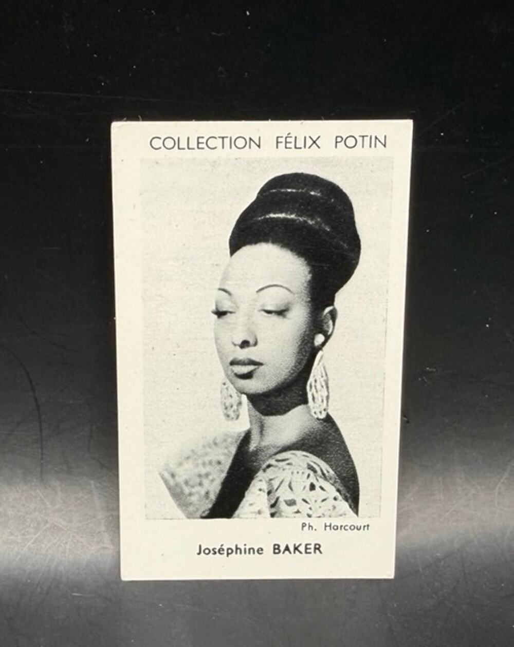 Gorgeous 1952 Collection Felix Potin Josephine Baker Card Folies Bergere, Dancer